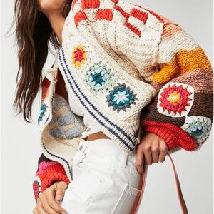 Brand New Free People Clear Skies Cardigan